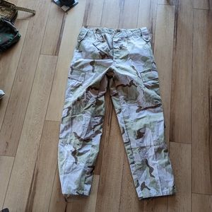 Army camo pants